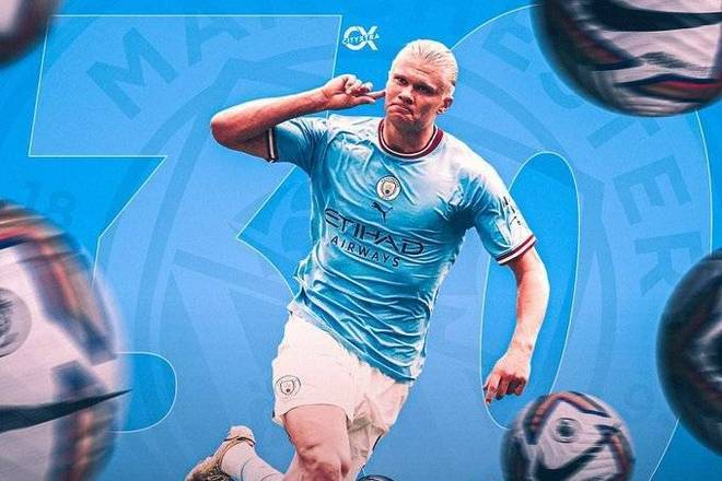 英超最快百球纪录！哈兰德为英超立新标